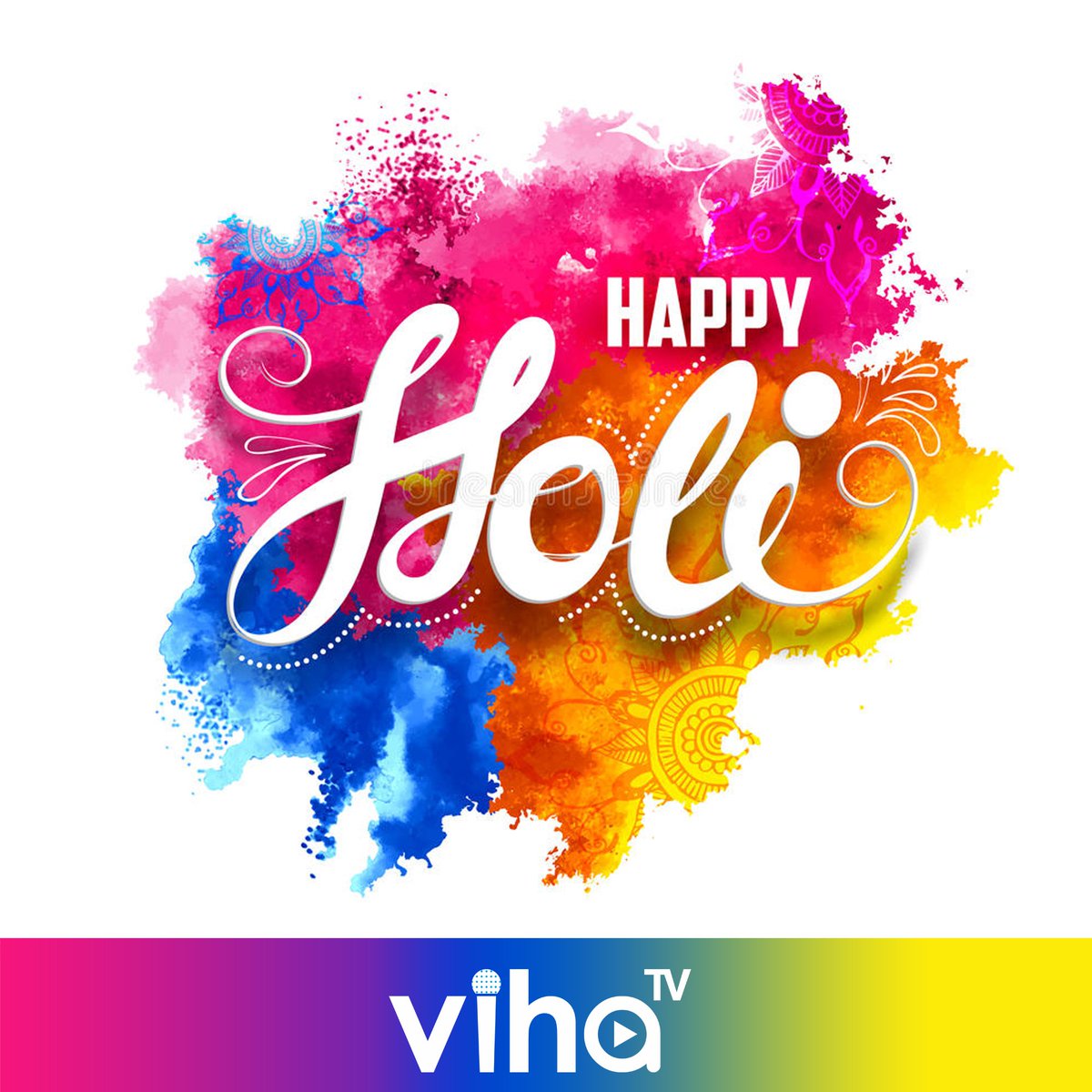 vihatv's tweet photo. #HappyHoli https://t.co/1QecySEK9W