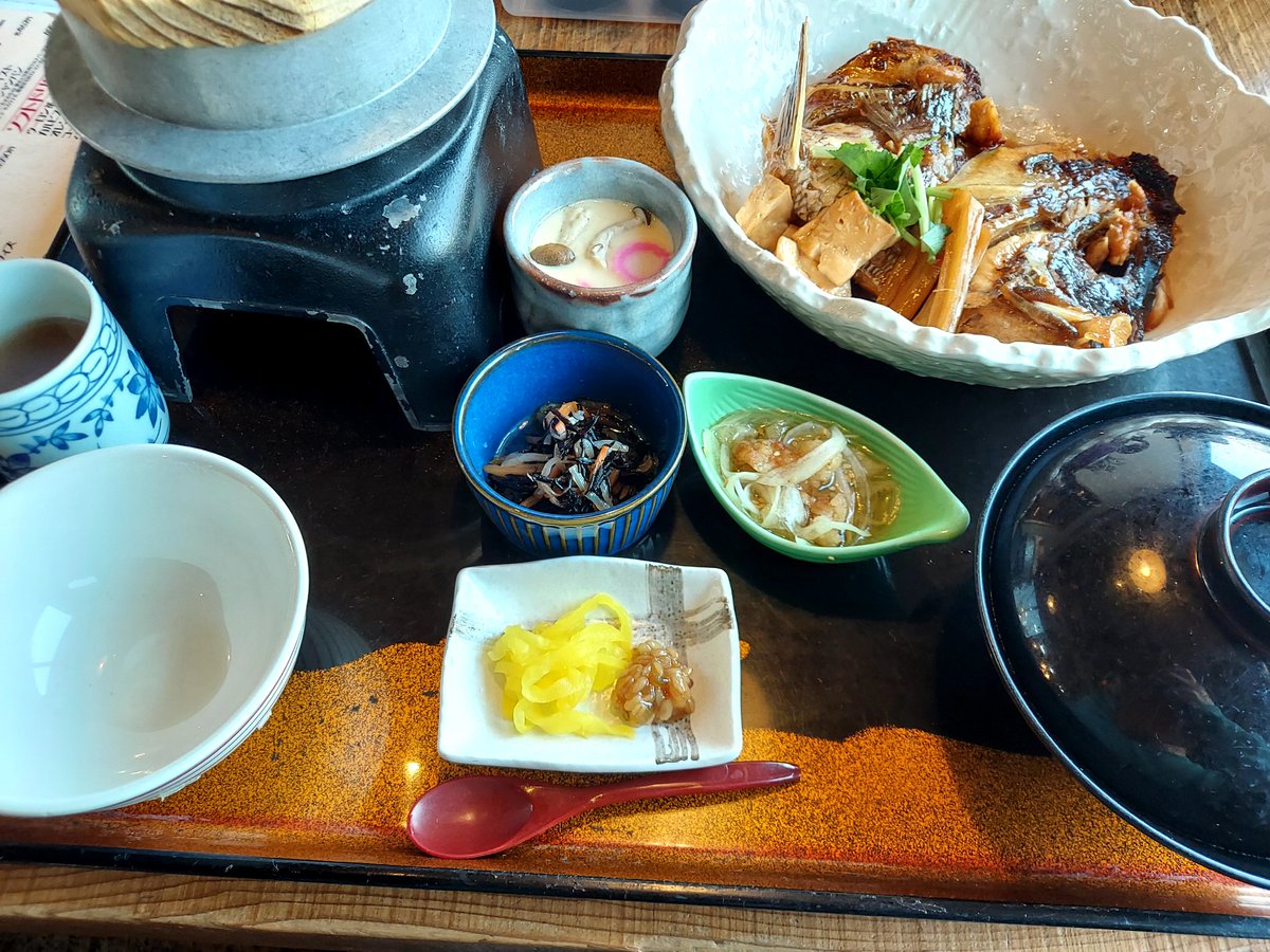 None48738237's tweet photo. 漁ま  
あら炊き定食食べた。
美味しすぎ。また行こ https://t.co/NNA2TienID