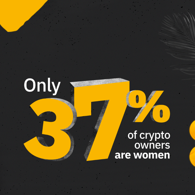 binance's tweet photo. This #InternationalWomensDay, we’re putting the spotlight on our Co-Founder @heyibinance! 

#Binance is proud to be in the 5% of companies with a female co-founder in the crypto industry.

It's time we #BuildTogether and make crypto more accessible.