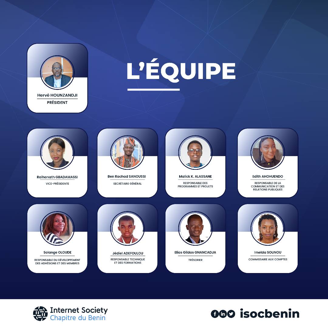 Internet Society Chapitre du Bénin tweet media