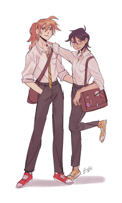 Found this super old drawing of Lexi and Citrus I never posted so...  