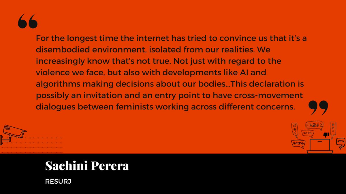 ITforChange's tweet photo. Sachini Perera from @RESURJ took this thread further into the question of bodies & their intersections with #digitality https://t.co/Eze3JbOfzQ