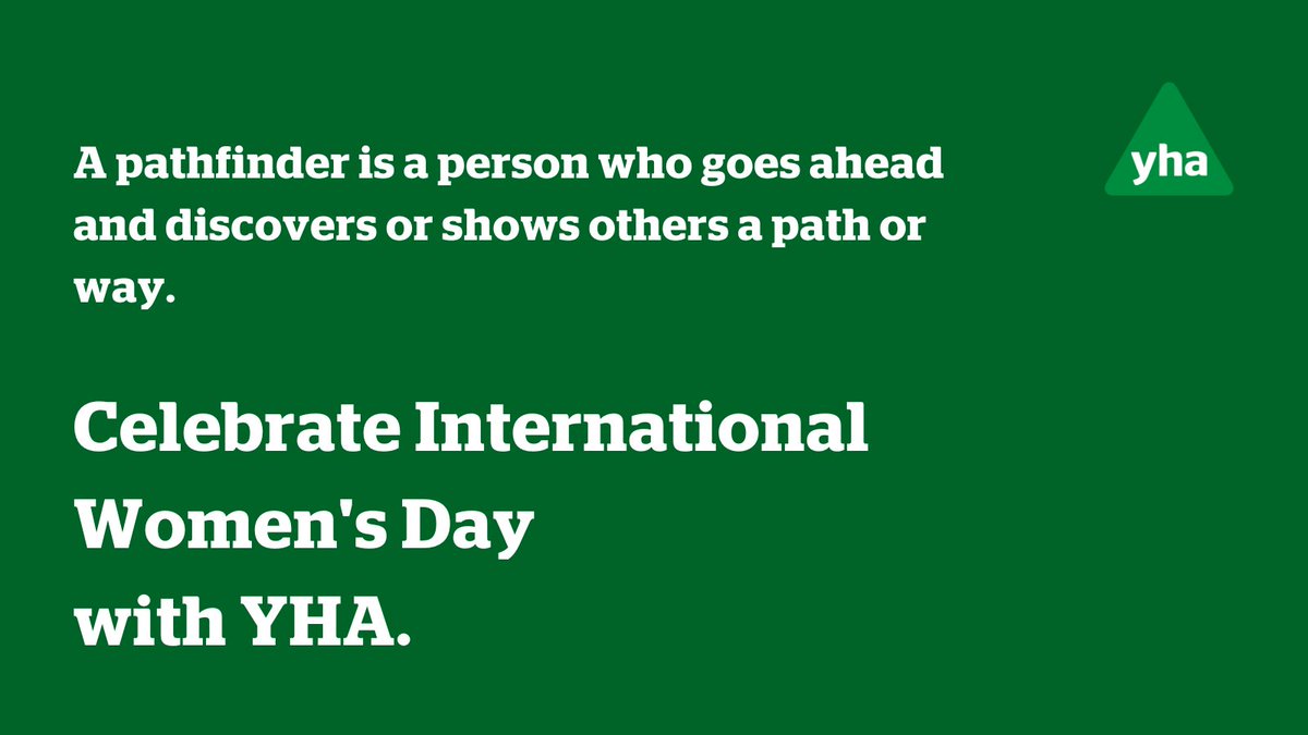 Happy International Women's Day! 💚

We’re celebrating YHA women through the years with a look back on some of the first inspirational women who ran our hostels. Plus, hearing from a hostel manager about what the day means to them.

#IWD23 #YHAPathfinder #LiveMoreYHA