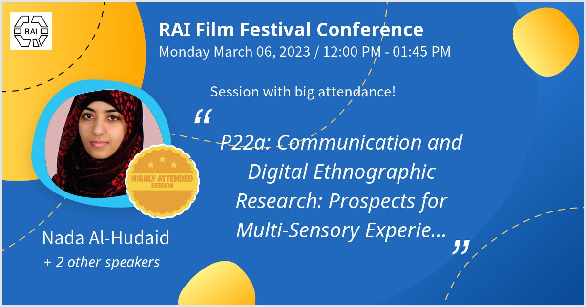 One of the best online #conference experiences I've had so far. Well done @RoyalAnthro for this great organisation. Thanks to the speakers and for the great turnout and engagement in both sessions! #raiff23 - via #Whova event app