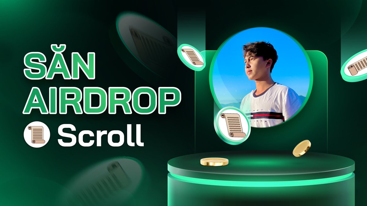 Cơ hội Airdrop nghìn USD từ Scroll, trải nghiệm ngay nào 🔥

Scroll gọi được thêm 50 triệu USD từ các quỹ lớn như  Polychain Capital, Sequoia China,.. nâng mức định giá lên 1.8 tỷ USD.

Cầm tay hướng dẫn từ A-Z bên dưới 👇

Có thể Retweet để lưu lại tối làm