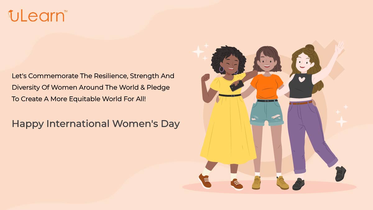 Today as we celebrate the incredible achievements of women, let us all honor their courage and work together to make the world a place where all women are equally valued and celebrated!

Happy International Women's Day.

#onlineproctoring #womensday #uLearn