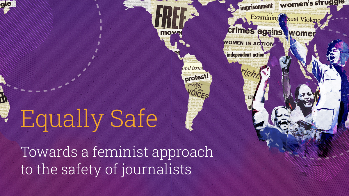 This #InternationalWomensDay we stand with women journalists around the world exercising their right to free expression.🌏 Explore our selection of resources and tools to apply an intersectional feminist approach to your work. ➡️article19.org/equally-safe #EquallySafe #IWD2023