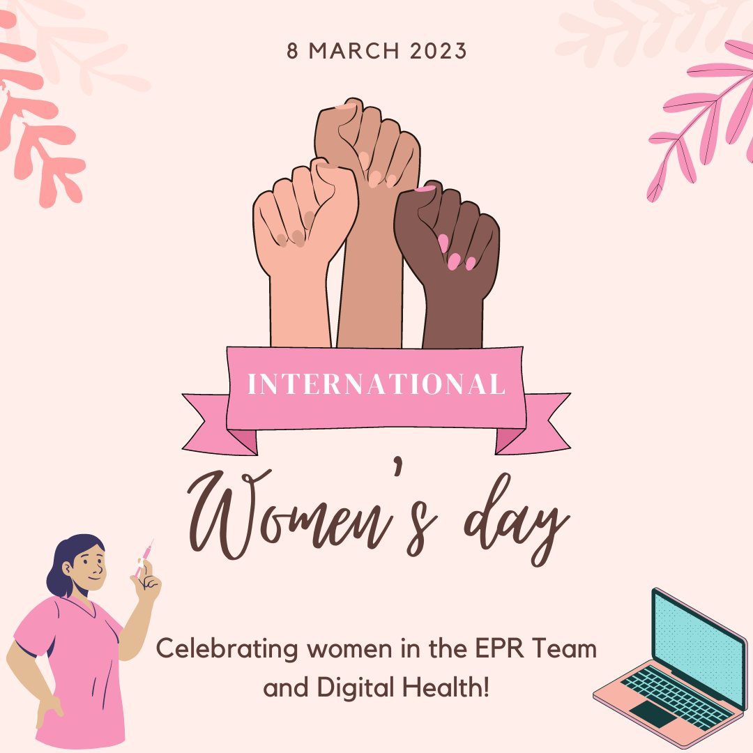 Happy International Women's Day from the EPR Team! The women in our team are proud to be bringing real change to Jersey's patient record system, improving care for all of our residents. #IStandWithHer