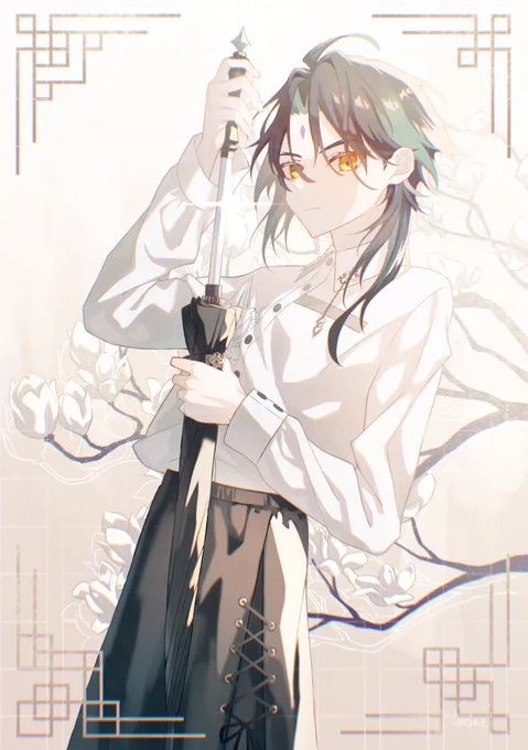 浪漫#原神 #xiao 