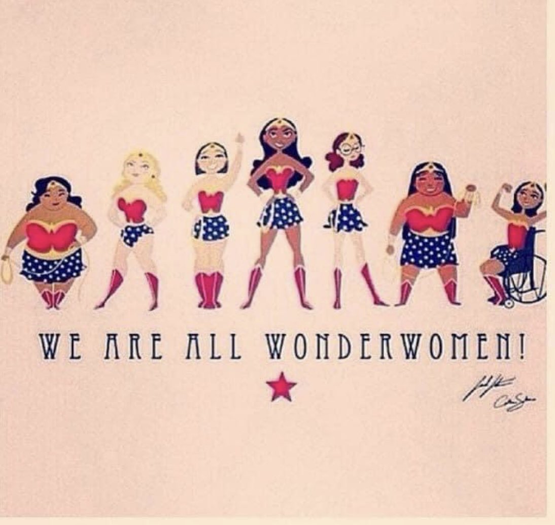 martinimarie's tweet photo. I just LOVE this! ⬇️⬇️⬇️⬇️ Happy #InternationalWomensDay #DifferentNotLess #EveryoneUnique #CelebrateTheDifference https://t.co/JeXavmSmHW