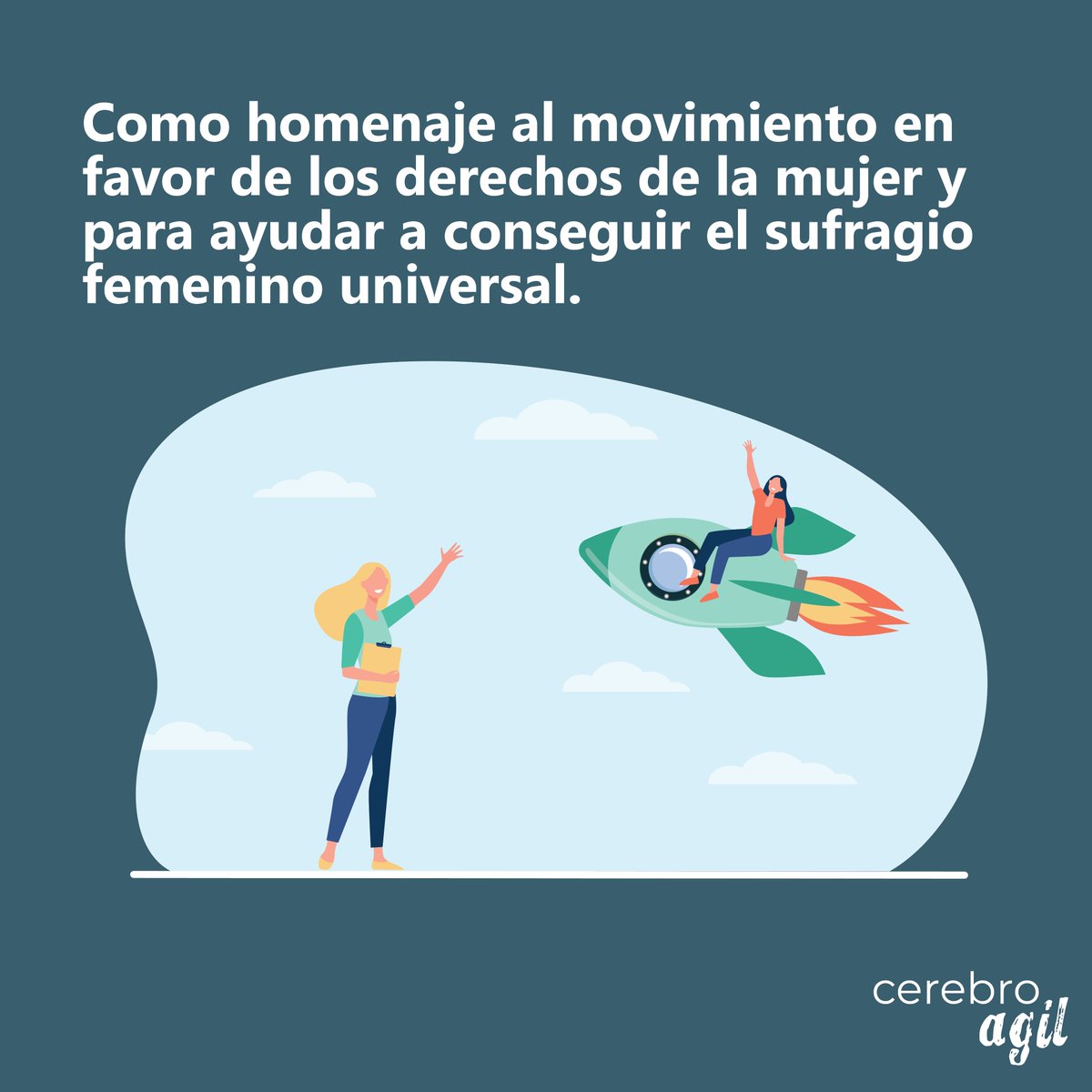 ¿Sabías que se celebra hoy?

En 1910 la líder del partido Socialdemócrata Alemán,
Clara Zetkin, proclamó el Día de la Mujer, de carácter
internacional

Como homenaje al movimiento en favor de los
derechos de la mujer y para ayudar a conseguir el
sufragio femenino universal