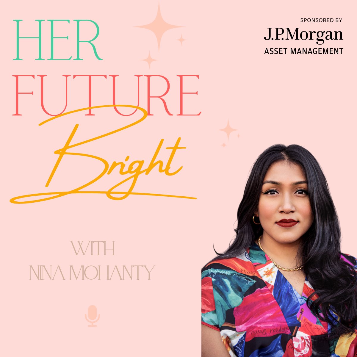 Join us as we celebrate International Women's Day and kick off a new season of the Her Future Bright podcast with Nina Mohanty, Co-Founder &amp; CEO of Bloom Money 💸✨ 

Full episode👇

open.spotify.com/show/0K6UoefT2…

podcasts.apple.com/gb/podcast/her…

Sponsored by 
<a href="/JPMorganAM/">J.P. Morgan Asset Management</a>
