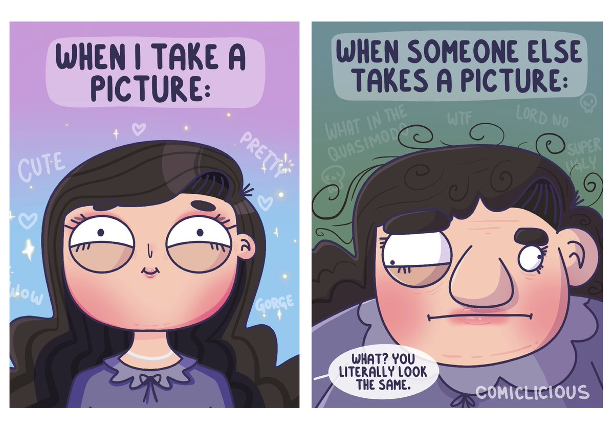 It’s the “you literally look the same” for me 🥲