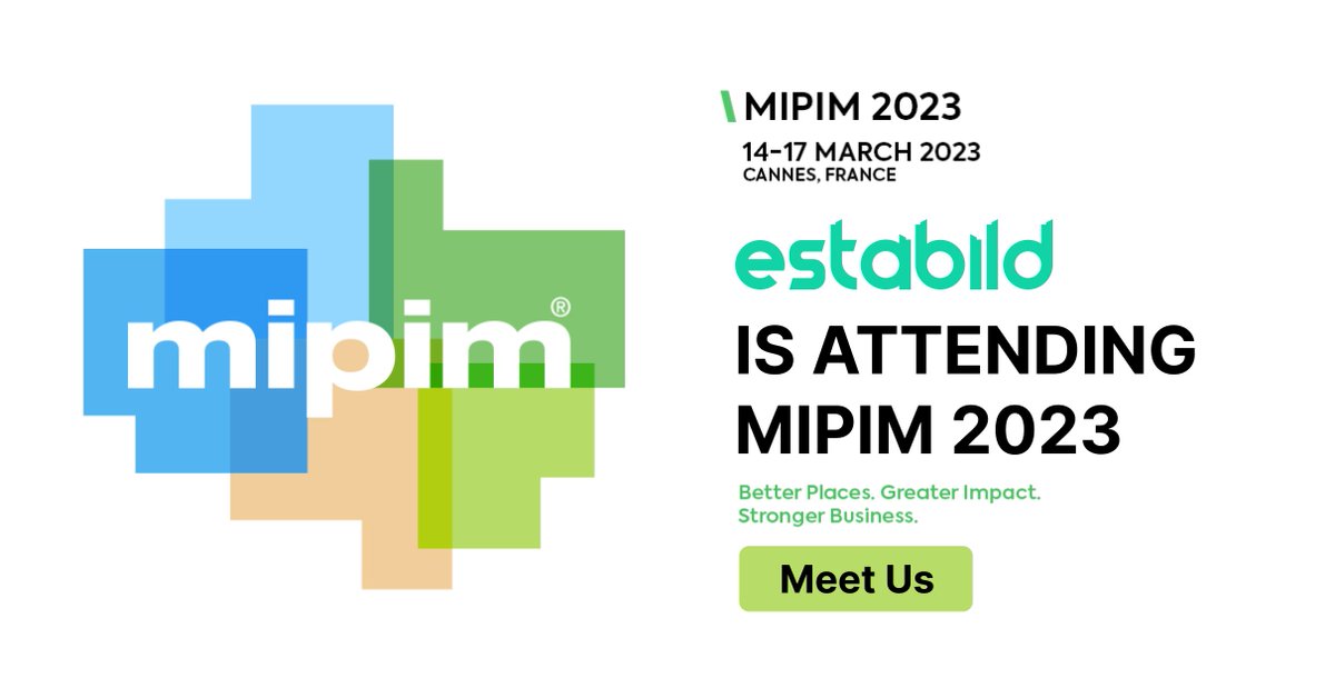estabild's tweet photo. Attention all real estate professionals! 👋

Estabild invites you to meet us at MIPIM 2023 🌎🏢, the most influential international real estate event in Cannes, France.

You can reach out to Pablo or fill out the form below. 📝

LINK: https://t.co/B3J57fDOMq

#Estabild #MIPIM2023 https://t.co/HOt6zZm9FP