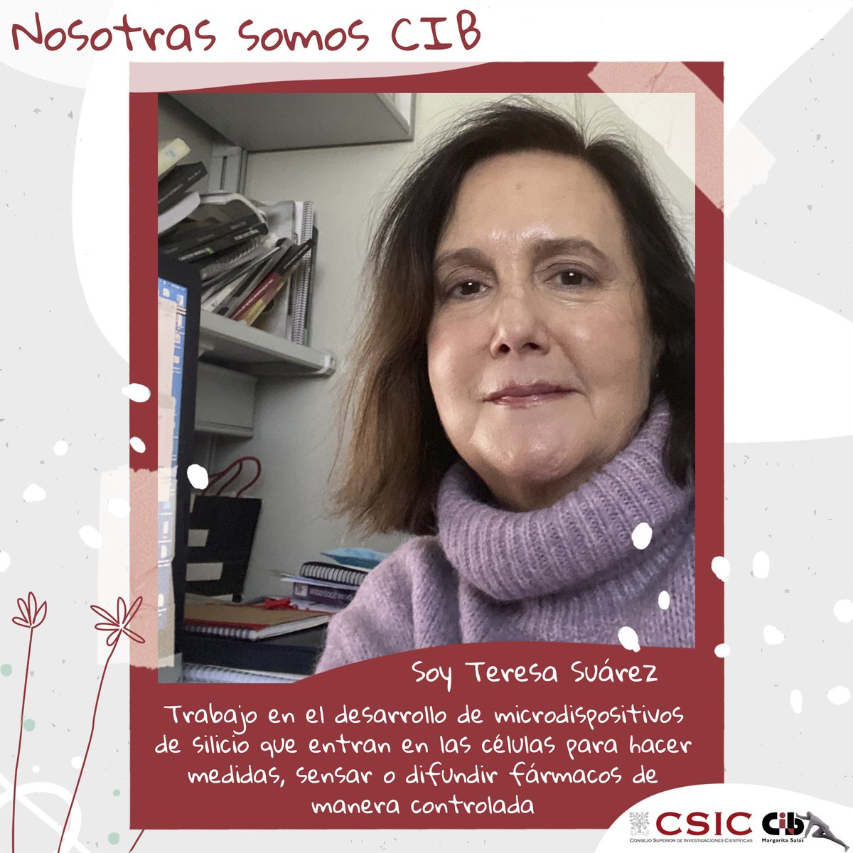 Teresa Suárez, del grupo Laboratorio 3D: desarrollo, diferenciación y degeneración: