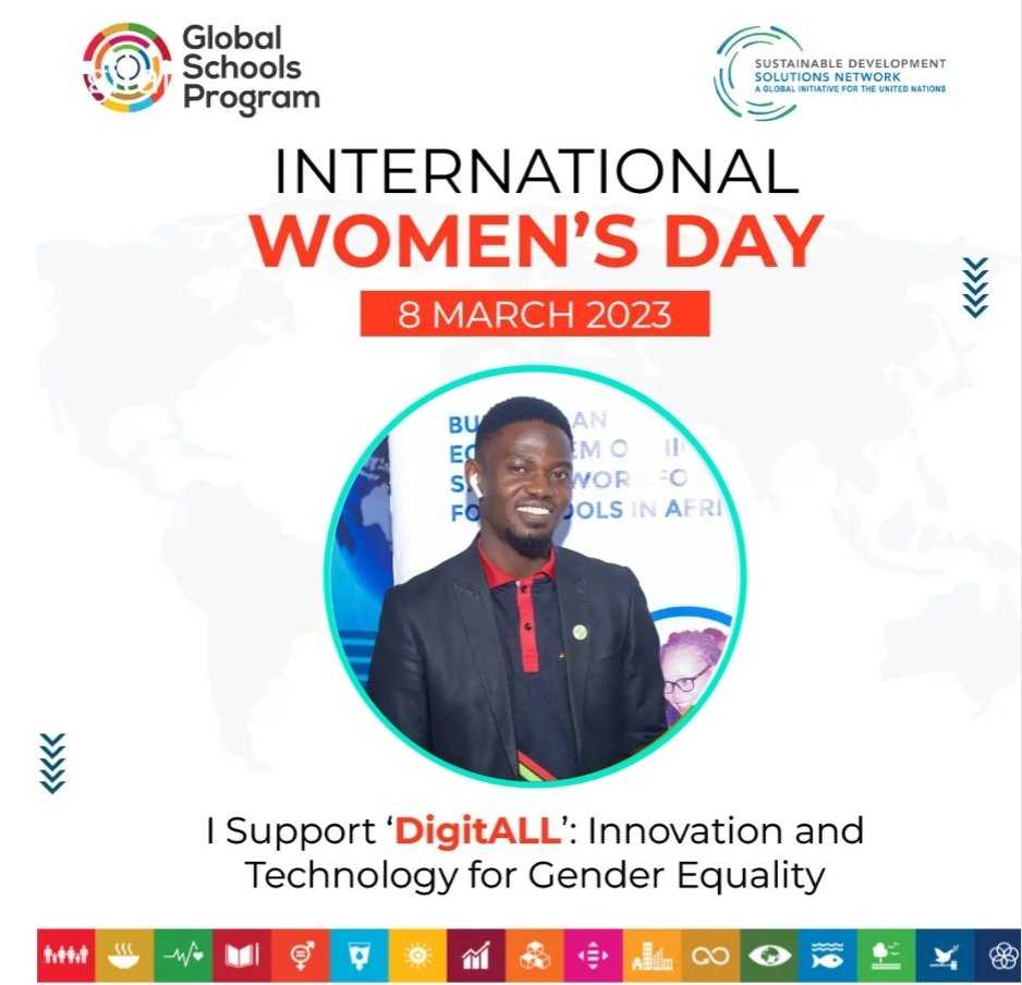 Happy #InternationalWomensDay! 
📣For this International Women’s Day, along with <a href="/SDGsInSchools/">Global Schools Program</a> we want to celebrate strides made in gender equality and empowerment of women using digital innovation. Share your story on how #DigitalInnovation has empowered you in the comment.