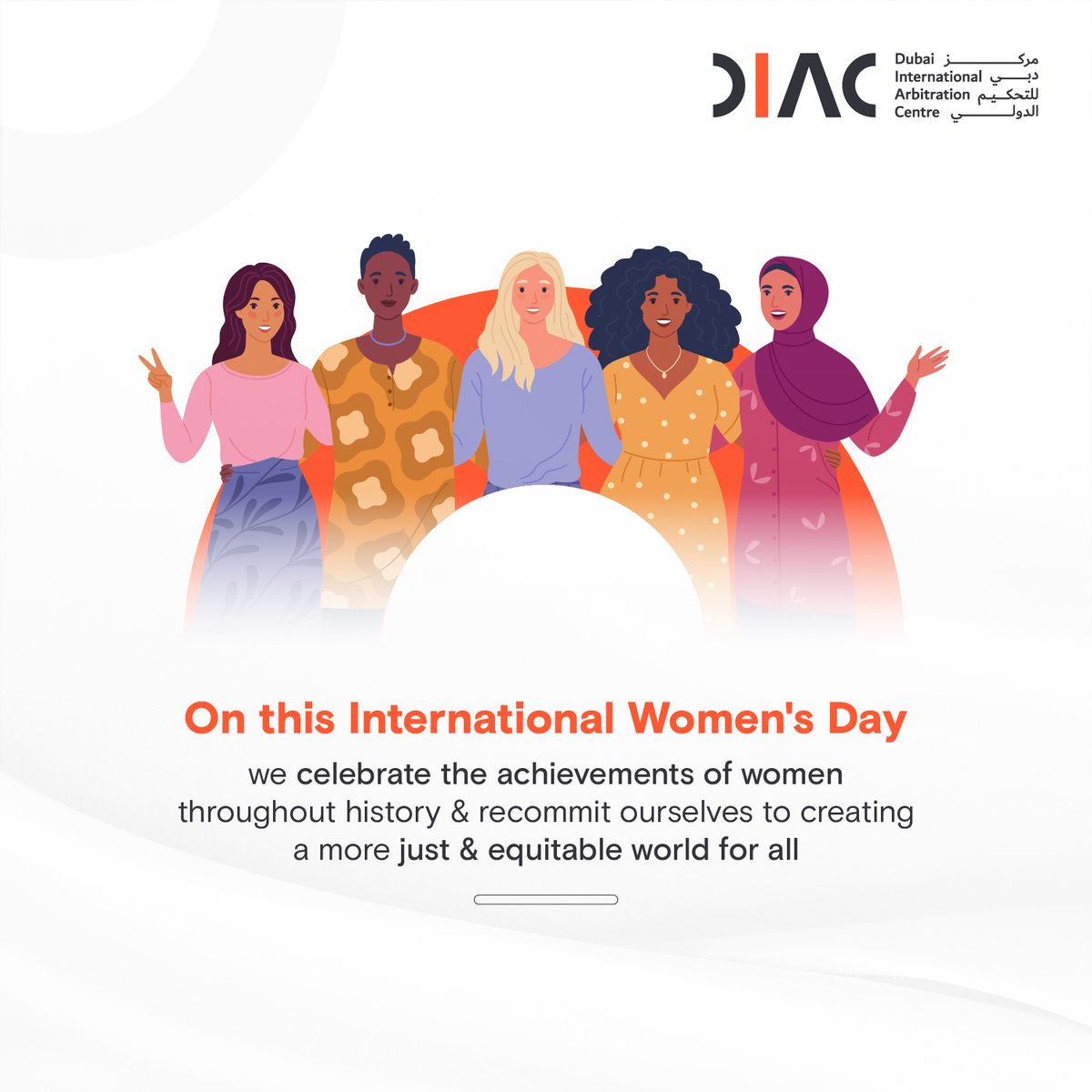 In celebration of International Women's Day, we affirm our appreciation for women’s achievements and admire their capabilities to champion change.

#DIAC #Dubai #Arbitration #UAE #InternationalArbitration #InternationalWomensDay #WomensDay