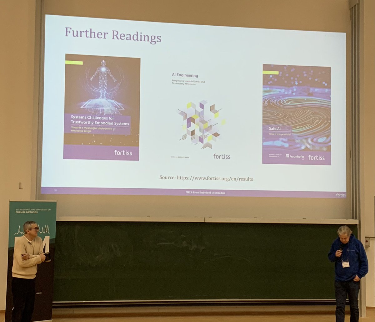 Formal Methods 2026 (@fmsymp) on Twitter photo We started our day <a href="/FMsymp/">Formal Methods 2026</a>’23 with the keynote by Harald Rueß, who told us the next big thing about embedded systems and embodied actors. #fm23 #formalmethods We started our day <a href="/FMsymp/">Formal Methods 2026</a>’23 with the keynote by Harald Rueß, who told us the next big thing about embedded systems and embodied actors. #fm23 #formalmethods