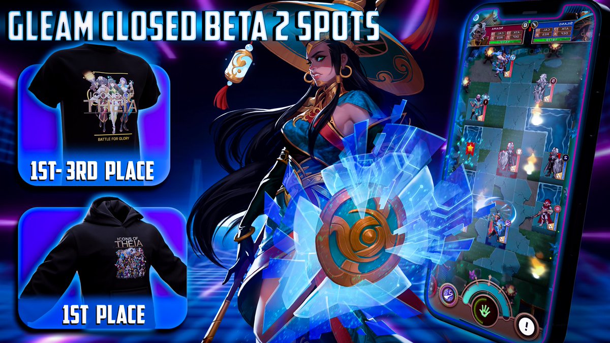 IconsOfTheia's tweet photo. Want to secure your Icons of Theia Closed Beta spot? 👀 

We are giving away 50 SPOTS + Icons of Theia T-Shirts and Sweatshirts! 🔥🔥🔥

The more entries you have, the higher your chance of winning! 🥳

Enter here:

https://t.co/zsEsjEic90 https://t.co/ilpfSdSvSs