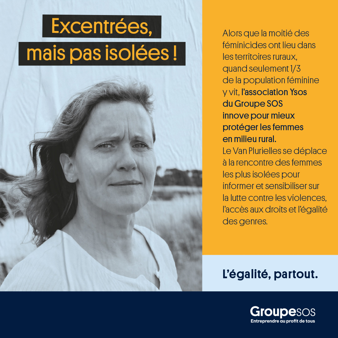 GroupeSOS's tweet photo. L'égalité, partout ✊Parce que les femmes sont davantage touchées par les fractures territoriales, le #GroupeSOS agit. Son mode d'action : des dispositifs dédiés dans ses structures pour répondre aux problématiques des #femmes dans tous les territoires 👉 https://t.co/WWPYGvYym3 https://t.co/iCzEP3dZEg