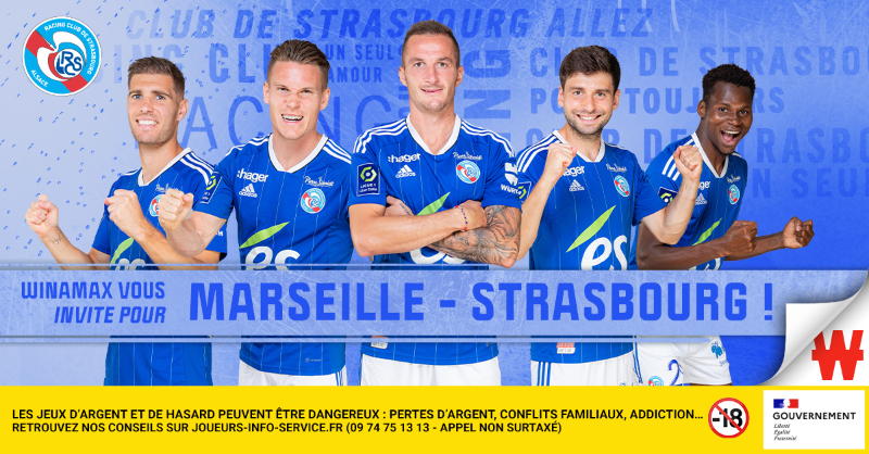 WinamaxSport's tweet photo. ⚽️ 2 lots de 2 places sont à gagner pour Marseille - @RCSA, dimanche 12/03 à 20h45 !

🎁 Pour participer : retweetez ce tweet, suivez @WinamaxSport et répondez avec votre pseudo Winamax.

👉 Tirage au sort demain à 11h00 !

📄 Règlement > https://t.co/gC0gnNA0on https://t.co/nwUeBesIGp