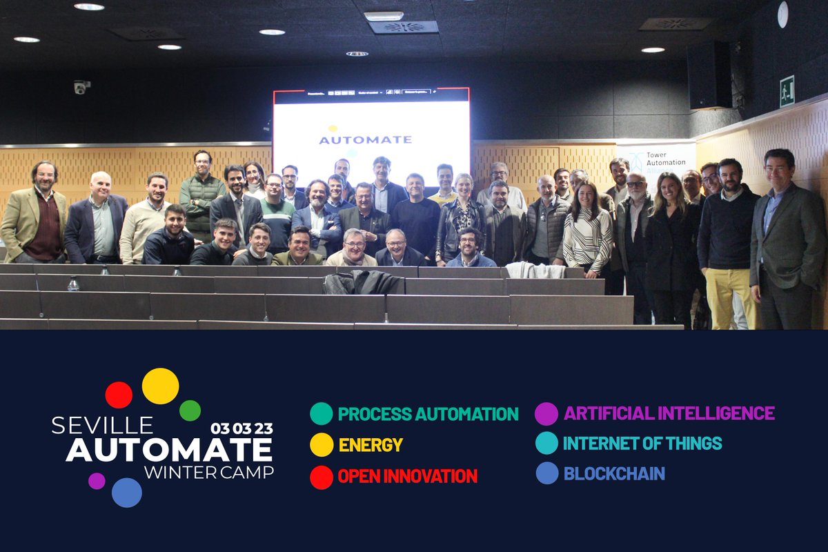 Many thanks to all those who made this first Seville Automate Winter Camp possible!Thanks to the speakers who came for the quality of their presentations and all the attendees! we learned a lot about automation and innovation 🤩 We are already preparing for the next TAA Camp!