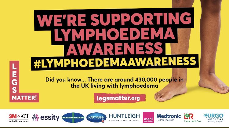 OldhamRoom's tweet photo. @OldhamRoom &amp; @NursesTissue supporting #lymphoedemaawareness today watch this space 🦵🏻🦵🏻🦵🏻@zoeleanne111 @TDonbavand @Michell25211234 https://t.co/zSUhjP7hq2
