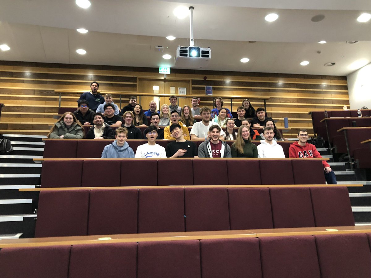 Tom_0wens's tweet photo. Final lecture ever with the Yr 2 Clinical Physiology dream team 💪🏼 Best wishes with your studies into Yrs 3&4. Can’t wait to see the next generation of MChiro’s 🙌🏼
#physiology #mchiro #chiropractor #study #uni #study #uswfamily https://t.co/dJVr8FUcnp