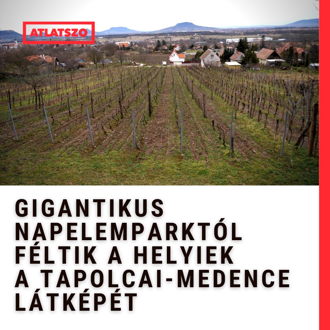 Atlatszo's tweet photo. Egy projektcég 160 hektáros napelemparkot építene #Tapolca mellett. Az „üzleti titok”, honnan szerzik meg az ehhez szükséges 40-50 milliárd forintot. Videóriport. 👉 https://t.co/S8aePOhSfa
❤️ Nélkülünk nem tudnál róla – az SZJA egyszázalékot add az Átlátszónak!
#Balatonfelvidék https://t.co/2DVuBIcxHG