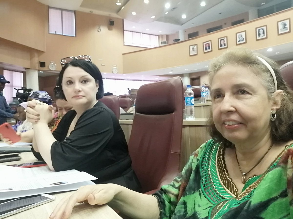 Ahora
En <a href="/NigeriaMFA/">Ministry of Foreign Affairs, Nigeria 🇳🇬</a> en Programa para conmemorar el #DíaInternacionalDeLaMujer
Tema: "DigitALL: Innovation and Technology for gender Equality" 
#Cuba presente junto a colegas del Cuerpo Diplomático
<a href="/EmbCubaNigeria/">EmbaCuba Nigeria</a> <a href="/CubaMINREX/">Cancillería de Cuba</a> <a href="/FMC_Cuba/">FMC de Cuba</a>