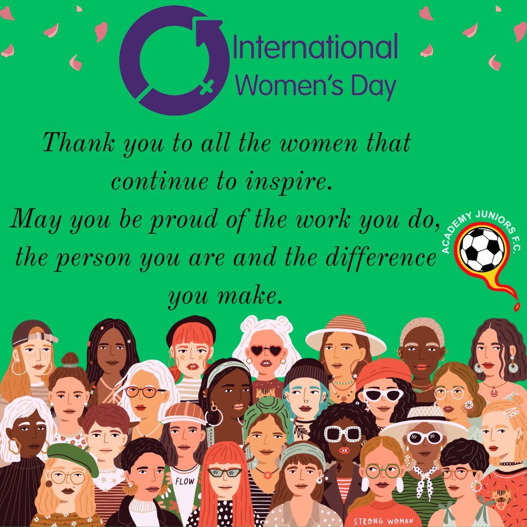 ajsgreenarmy's tweet photo. Thank you to all the amazing women involved in our club, past, present and future.
#internationalwomensday #WEAREAJS https://t.co/lAh2pspreU
