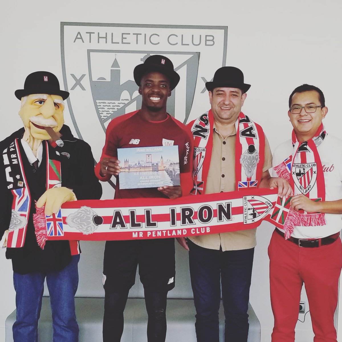 MrPentlandClub's tweet photo. SORTEO 3 bufandas #ALLIRON por su aniversario para animar el #AthleticClub vs #FCBarcelona

@AthleticClub a por Europa! 🌍

Participa:
Siguenos ✔, Retweet 🔄, Like ❤, nómina 1 amigo/a ☝️

Sorteo viernes 10 Marzo 10 pm

@Williaaams45 @IkerMuniain10 
@canteradelezama @DatAthle https://t.co/6y2l8WBMvi