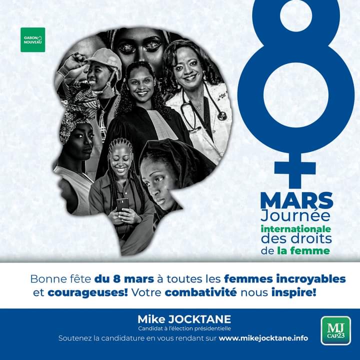 mikejocktane's tweet photo. Le 08 mars de chaque année est célébrée la journée internationale des droits de la femme. Les libertés individuelles et les droits humains demeurent des prérogatives universelles auxquelles j'attache du prix et qui doivent revêtir le sceau de l’inviolabilité. RDV à 13h pour ITW https://t.co/LR9YRZb3Zr