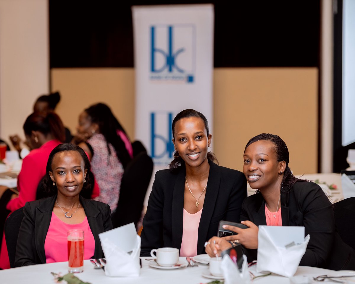 BankofKigali's tweet photo. This morning, our CEO @dkarusisi, hosted a breakfast event with female employees of BK to recognize and honor their dedication to the company and their families. This was done in celebration of International Women's Day. #BankingOnWomen #IWD https://t.co/3ndBCAz2wn