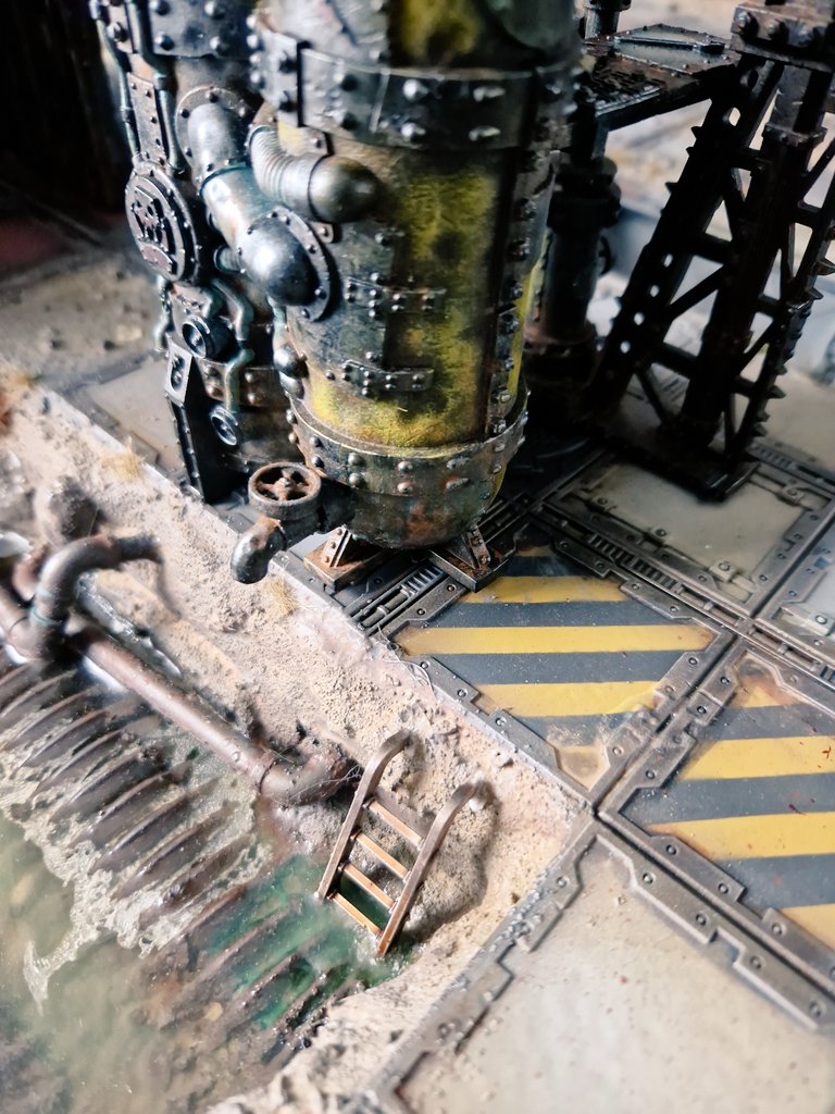 inhumansolid's tweet photo. #killteam Fully painted ork terrain from #Octarius boxset. #Necromunda #warhammer40k #warhammercommunity #PaintingWarhammer #Warmongers https://t.co/r43tBWfv1o