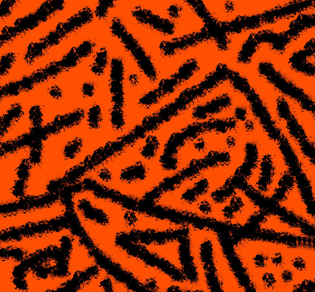 PixelProphetNFT's tweet photo. Sometimes, the simplest art can be the most powerful. Loving this orange piece with black lines - a perfect example of less is more. Reminds me of the works of the famous minimalist artist Sol LeWitt. #simpleart #minimalism #SolLeWitt https://t.co/EdBPYI6ODY