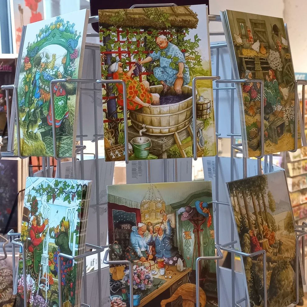 Haasbeekcentrum's tweet image. Nieuw in de winkel: prentbriefkaarten van #procard
Kom gerust even langs om te kijken.