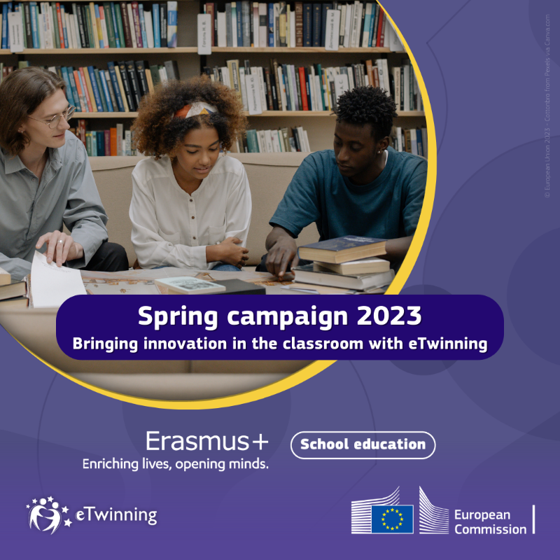 EUErasmusPlus's tweet photo. Teachers can have a profound impact on our lives, teaching not only content but also nurturing well-being, creativity, and values. 

Join the #eTwinning Spring Campaign and help bring innovation to classrooms, making a positive impact on the next generation!

#eTw4Innovation