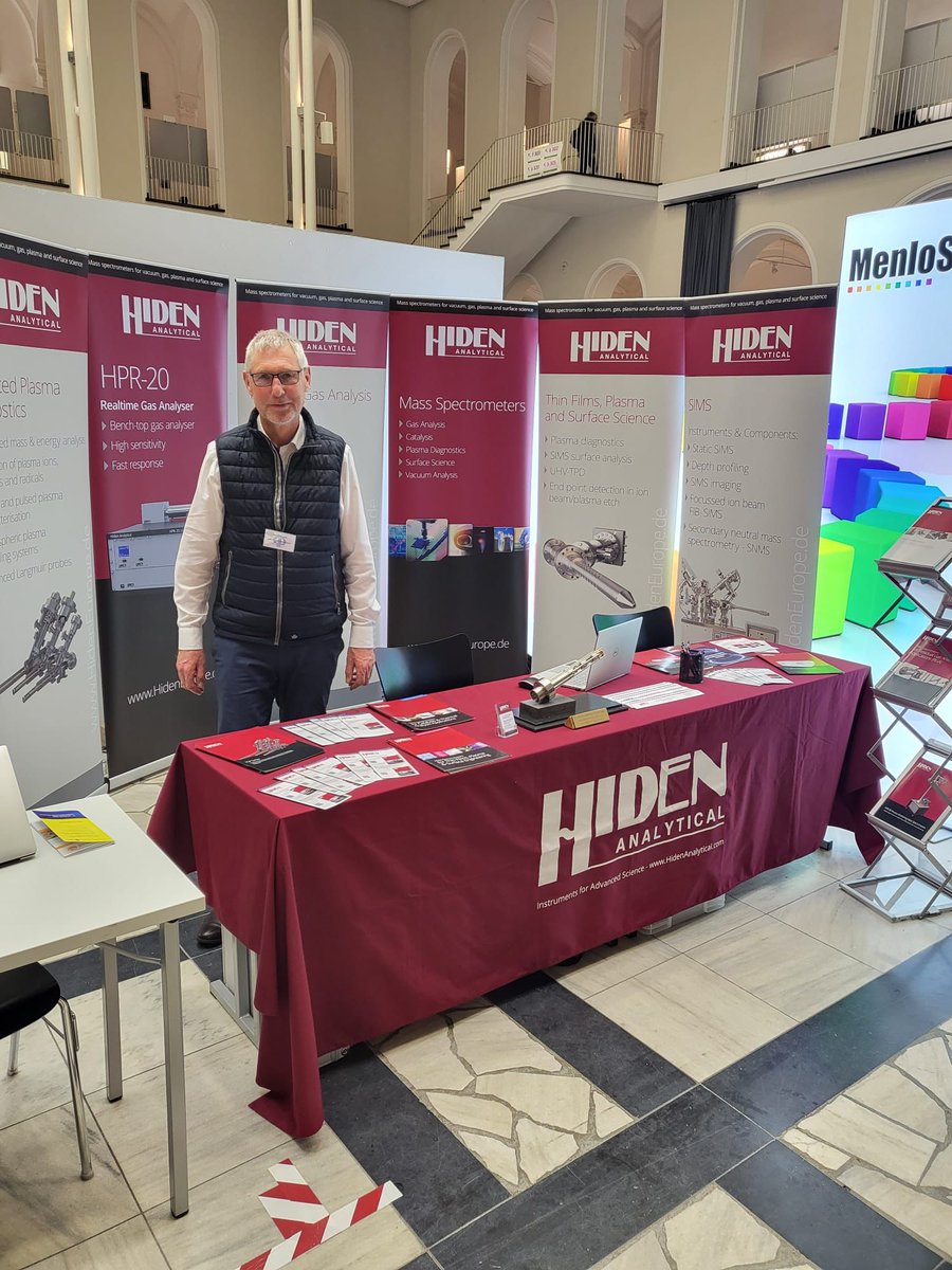 HidenAnalytical's tweet photo. Hiden Analytical Europe GmbH are currently exhibiting at #DPG #SAMOP 2023 "Spring Meeting of the Atomic Molecular Quantum Optics and Photonics Section".

When: 5-10 March
Where: Hannover, Germany

Visit Andre Kayser on the #HidenAnalytical Stand! https://t.co/NV6W6msjGP
