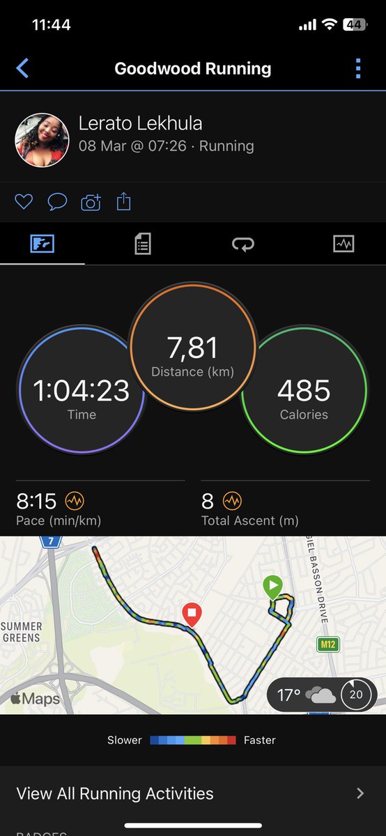 LeratoLekhula's tweet photo. #RunningWithTumiSole #FetchYourBody2023 #MidWeekRun #CoolOffWalk https://t.co/iv5OrvloXz
