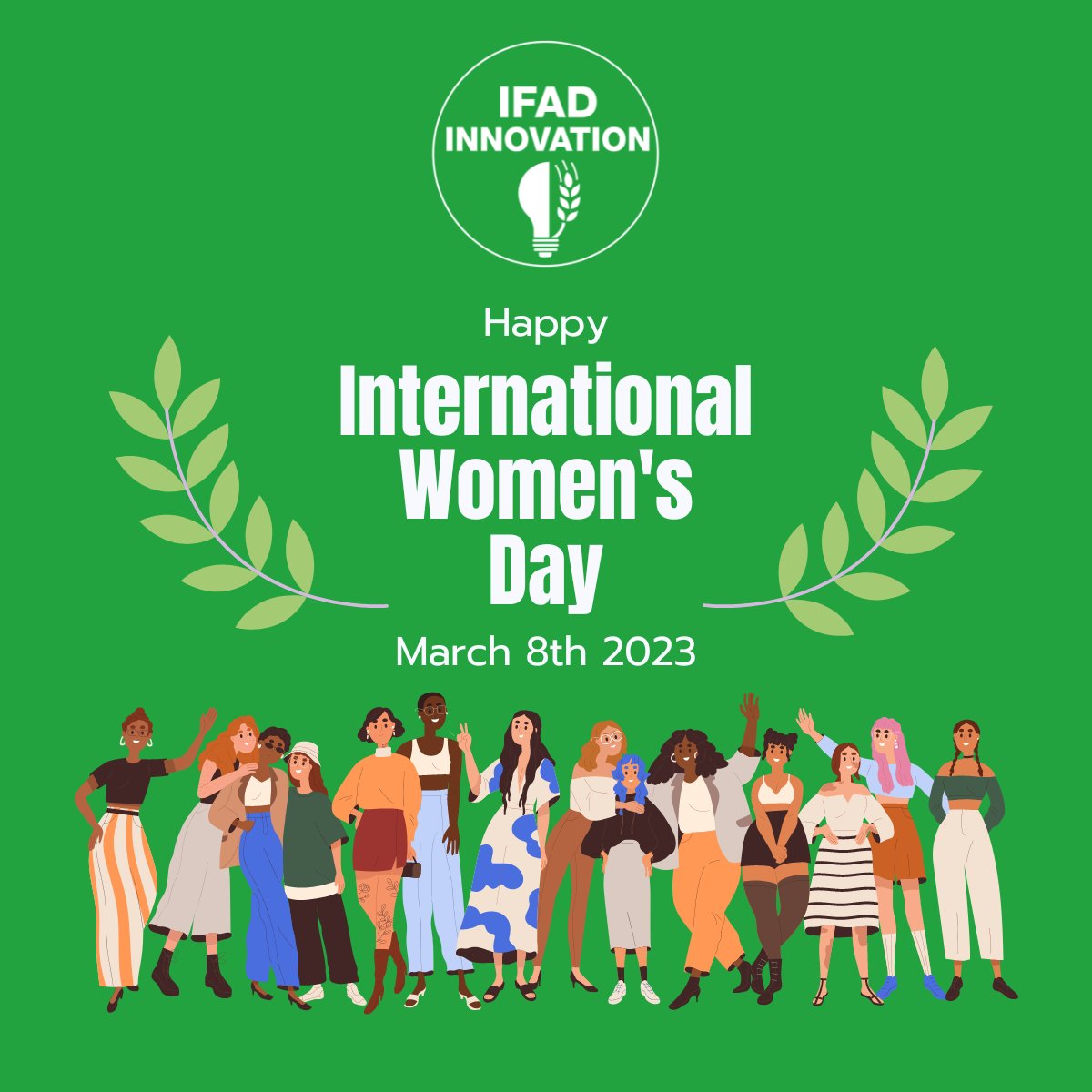 Wishing all my female friends & colleagues and the men that work towards #genderequality a very happy International Women's Day! Let’s all contribute to bridge the #gendergap and support #women and #girls in achieving their full #potential and #agency. #IWD2023 #IFADInnovation