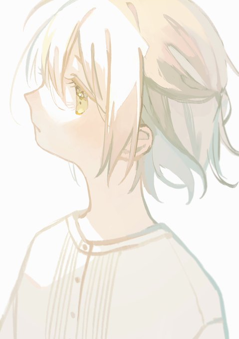 睫毛の影 