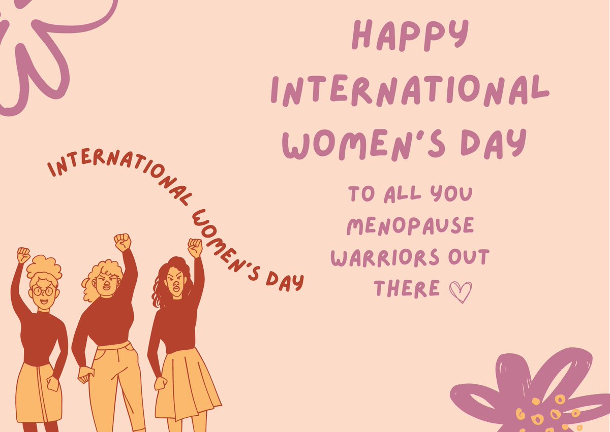carolynharris24's tweet image. Happy #InternationalWomensDay to all of you #Menopause Warriors out there 💪❤️ #IWD2023