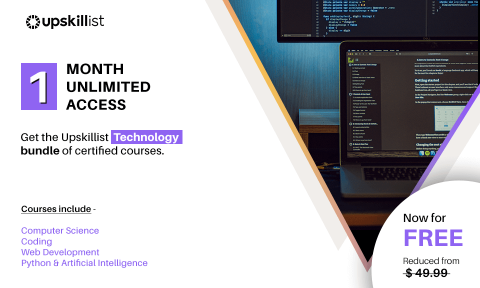 Free 1 Month Access to Upskillist Online Technology Courses: NOW ON: Free 1 Month Access to Upskillist Online Technology Courses

Expires: December 31, 2023, 11:59 pm EST

Looking to improve your tech education or branch out into a lucrative field?… dlvr.it/SkY7zk