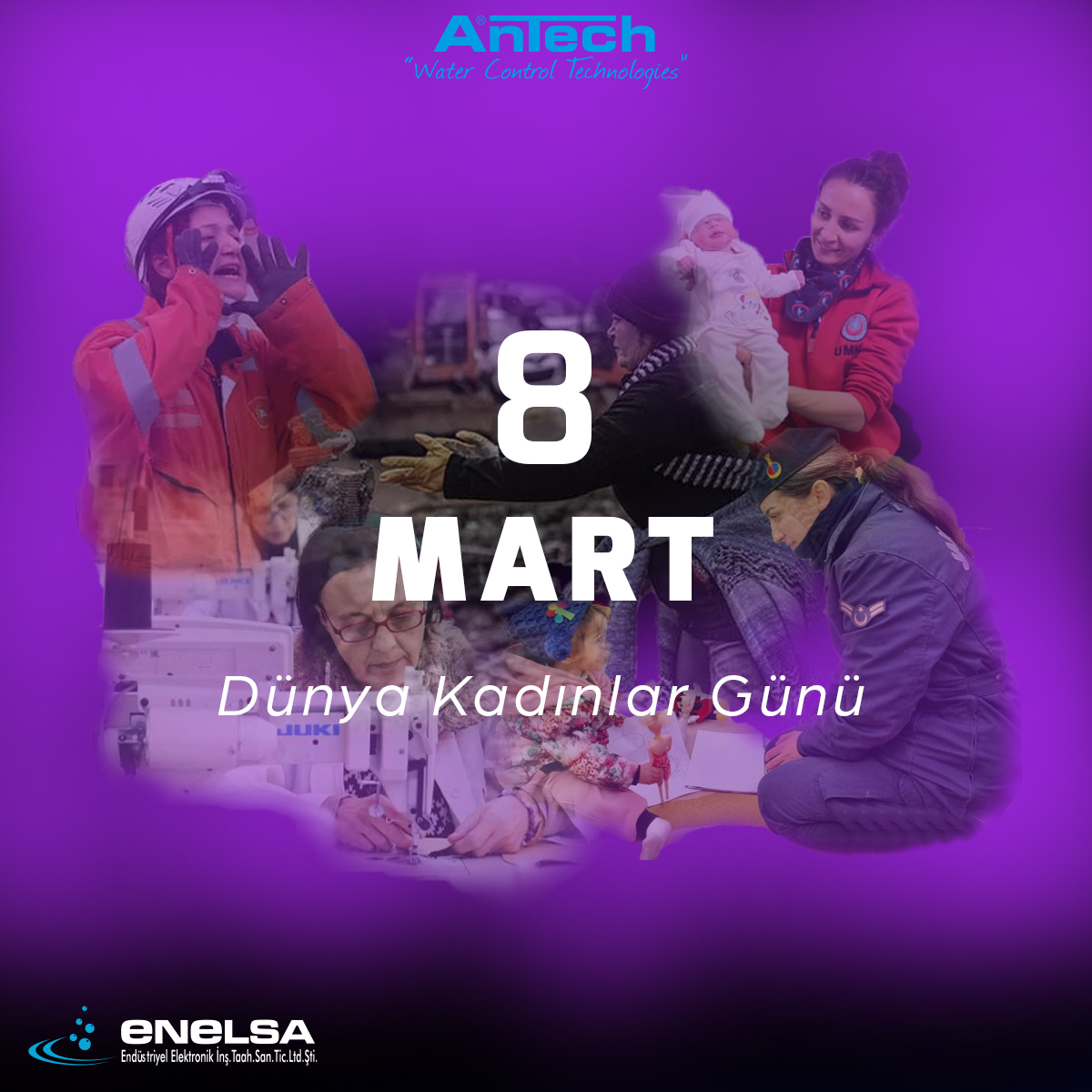 "Kadınlar insandır, biz insanoğlu."

Tüm Kadınlarımızın Dünya Kadınlar Günü kutlu olsun.

#8Mart #DünyaKadınlarGünü
#enelsa #antech