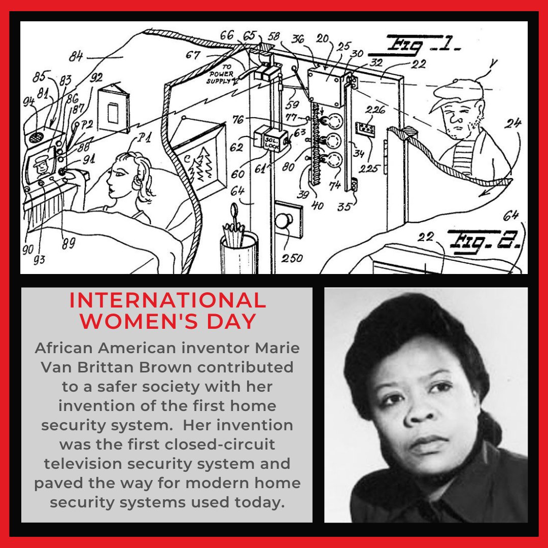 Amazing to think that this incredible woman invented the first type of CCTV system and paved the way for the systems we install for our customers everyday.

#internationalwomensday
#CCTV
#intruderalarms
#homesecurity

opsica.com