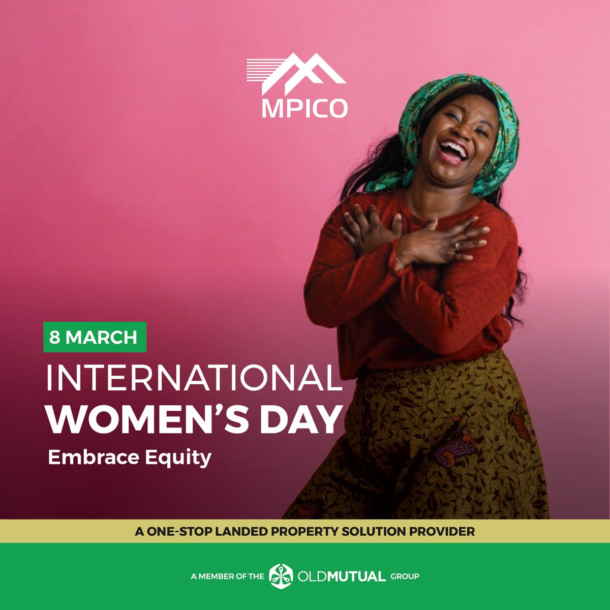 “The goal of equity is to change systemic and structural barriers that get in the way of people's ability to thrive.”

Happy International Women’s Day!

#EmbraceEquity
#IWD2023
#OneStopLandedPropertyProvider
#MpicoPlc