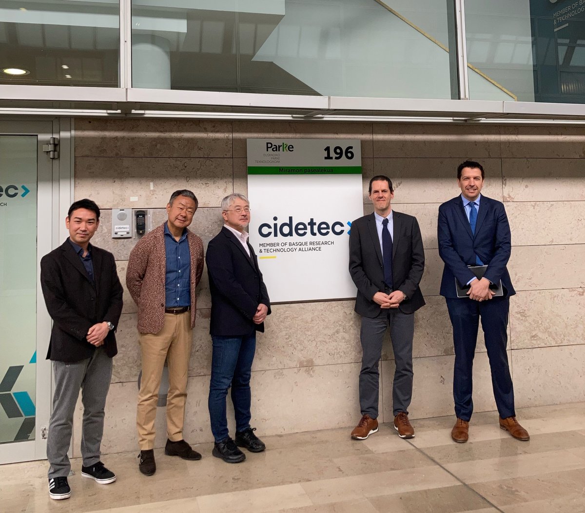CIDETEC_'s tweet photo. 🎌Visit of Hitachi High-Tech Corporation from Japan, by the SPRI’s 𝙄𝙣𝙫𝙚𝙨𝙩 𝙄𝙣 𝘽𝙖𝙨𝙦𝙪𝙚 𝘾𝙤𝙪𝙣𝙩𝙧𝙮 attraction area initiative.
ご来店誠にありがとうございました
#CidetecEnergyStorage #GreenFuture #SPRI #InvestInBasqueCountry https://t.co/MExTJM5GIY
