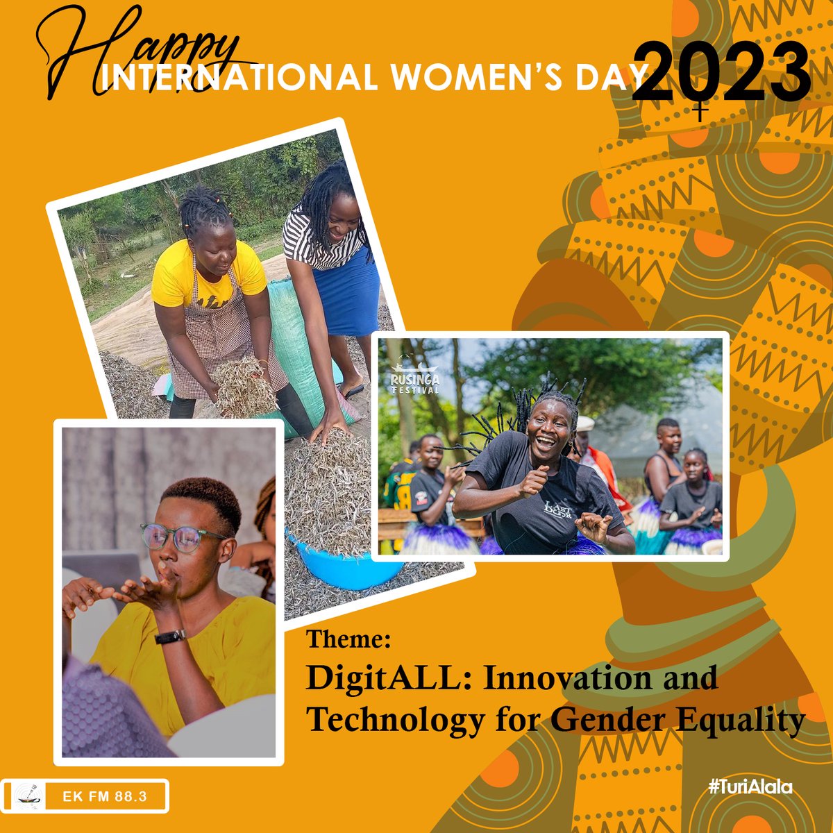 883EKFM1's tweet photo. Reero ki owire owua okusangala mukialo kigima owua awakazi,tuingizia awakazi wifi awasuba awamire kukoola emirimo emilootu kandi wakiagia no okugikola.
#happyinternationalwomensday https://t.co/kVUN318Jtq