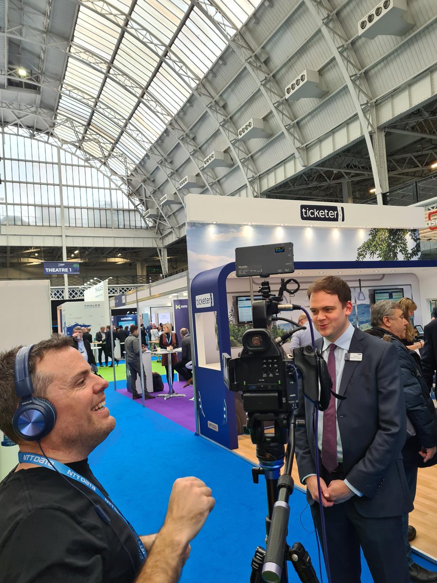 Ticketer_UK's tweet photo. Day 2 of @Trans_Ticketing, and the buzz on stand F30 continues! 🎉
We're debuting our latest product, the Ticketer Insights Hub, plus a range of our tech which enables frictionless travel. 🚌
If you're about, come and have a chat with the #TicketerTeam!
#TTG23 #TTGlobal23 https://t.co/5nz9TETwjd